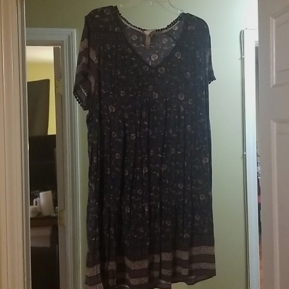 Flowy tunic top or dress